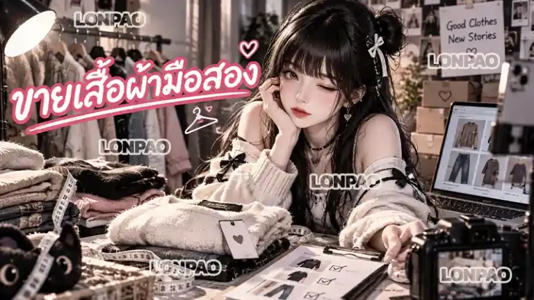 ขายเสื้อผ้ามือสอง