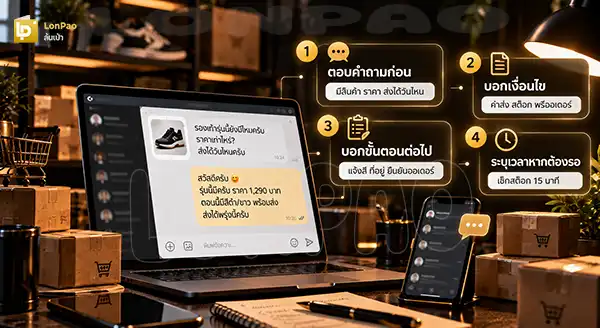 ข้อความตอบกลับลูกค้า