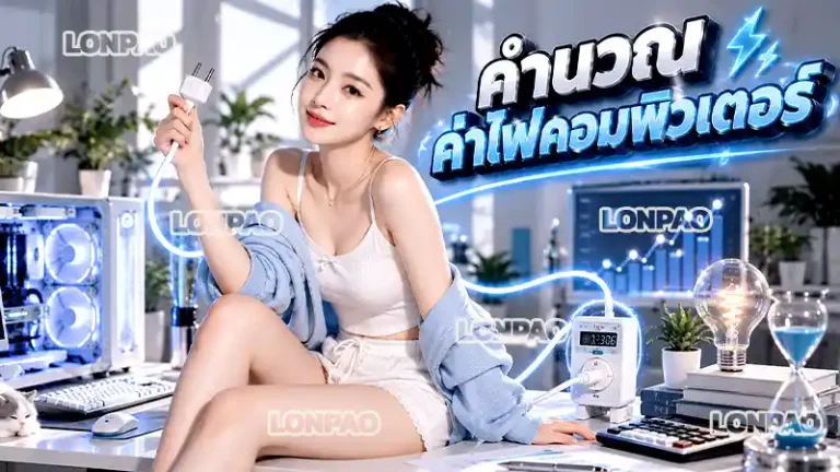 คำนวณค่าไฟคอมพิวเตอร์