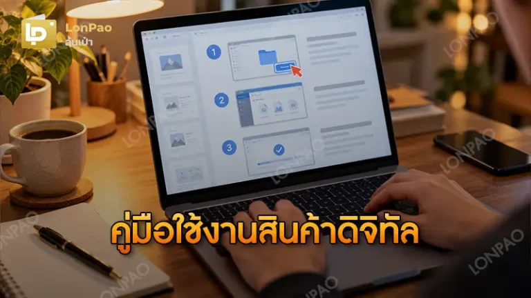 คู่มือใช้งานสินค้าดิจิทัล