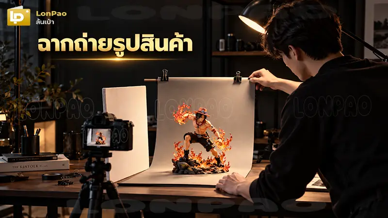 ฉากถ่ายรูปสินค้า