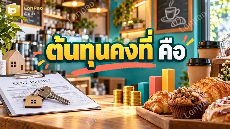 ต้นทุนคงที่ คือ