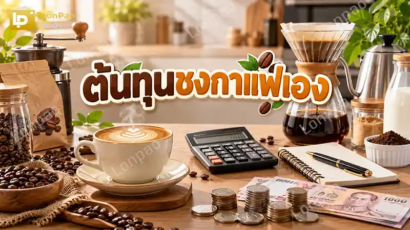 ต้นทุนชงกาแฟเอง