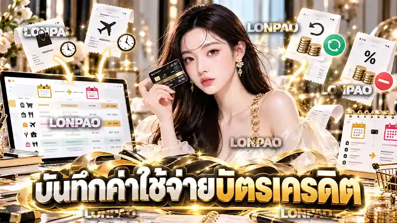 บันทึกค่าใช้จ่ายบัตรเครดิต