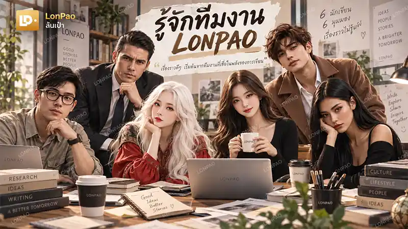 รู้จักทีมงาน LONPAO