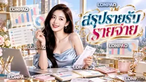 สรุปรายรับรายจ่าย
