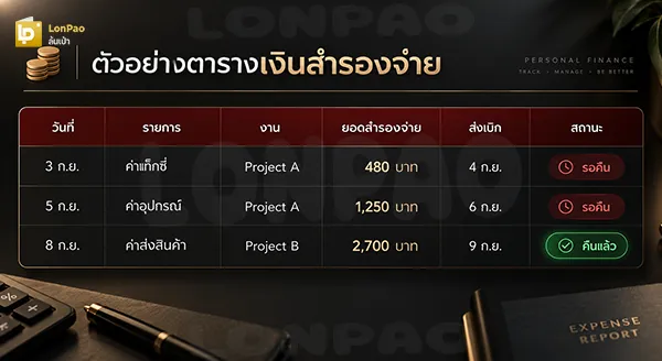 เงินสำรองจ่าย
