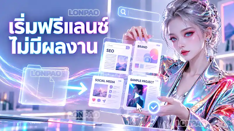 เริ่มฟรีแลนซ์ไม่มีผลงาน