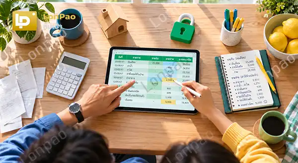 แชร์ google sheet