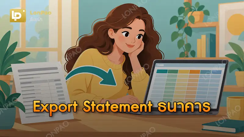 Export Statement ธนาคาร