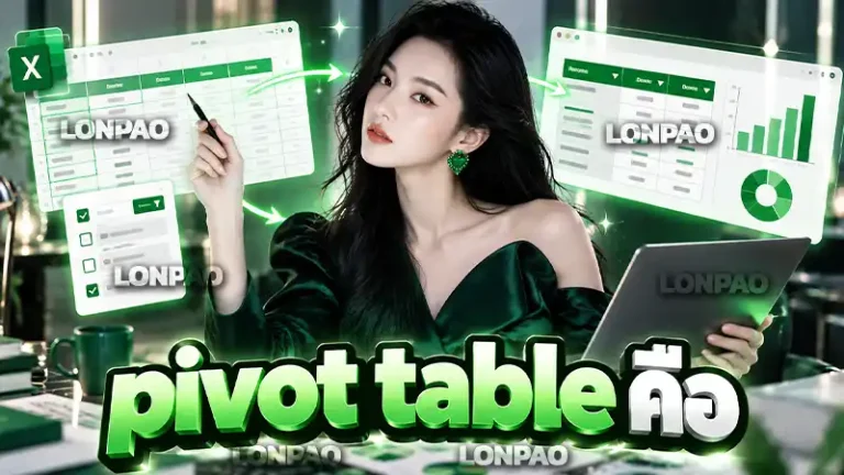 pivot table คือ
