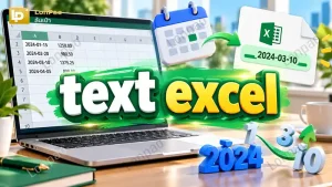 text excel