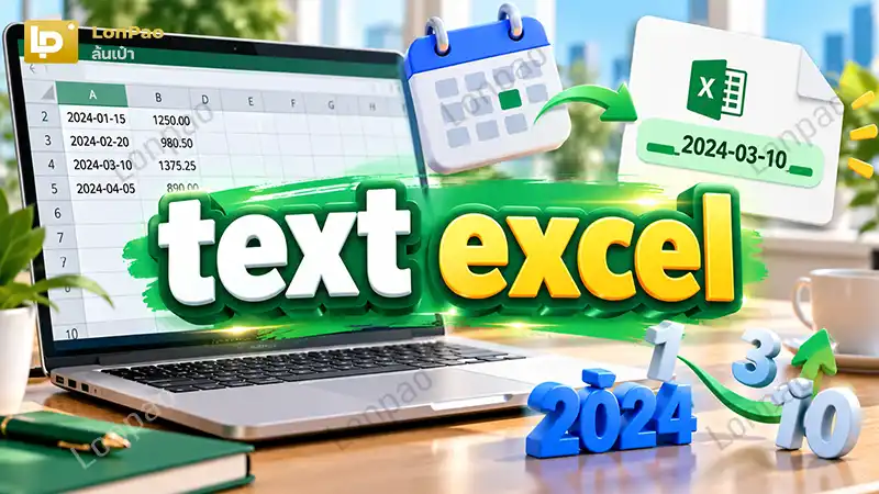 text excel