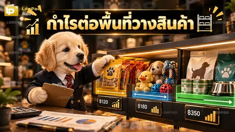 กำไรต่อพื้นที่วางสินค้า