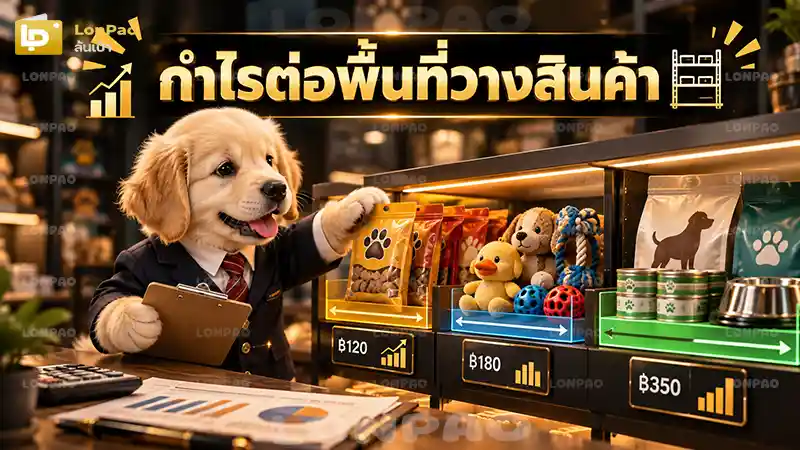 กำไรต่อพื้นที่วางสินค้า