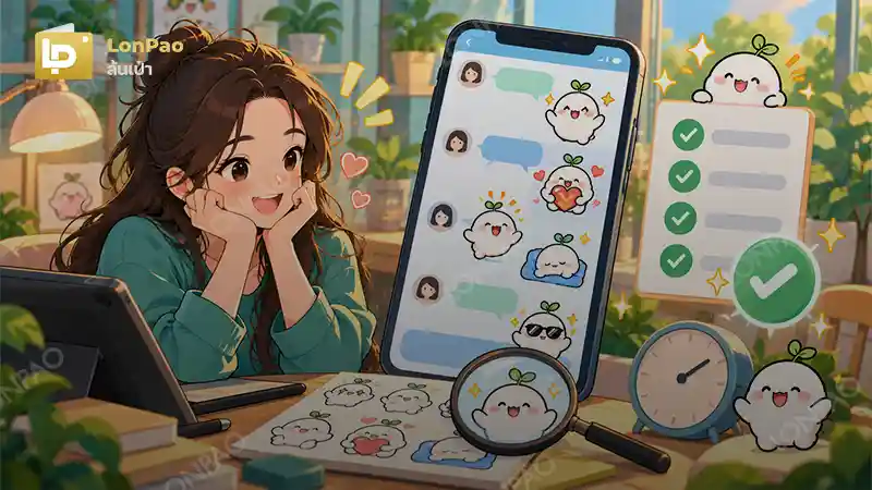 ขายสติกเกอร์ไลน์
