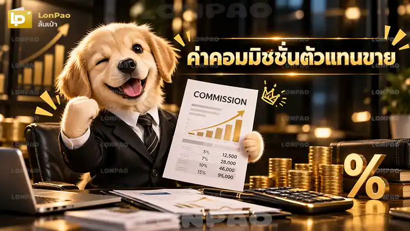 ค่าคอมมิชชั่นตัวแทนขาย