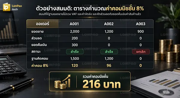 ค่าคอมมิชชั่นตัวแทนขาย