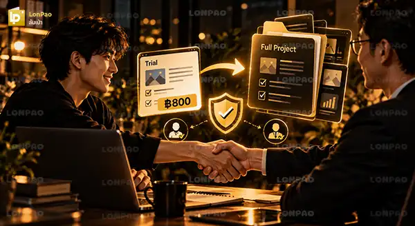 งานทดลองฟรีควรรับไหม