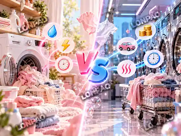 ซักผ้าเองหรือร้านสะดวกซัก