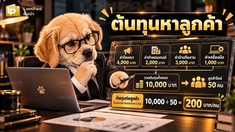 ต้นทุนหาลูกค้า