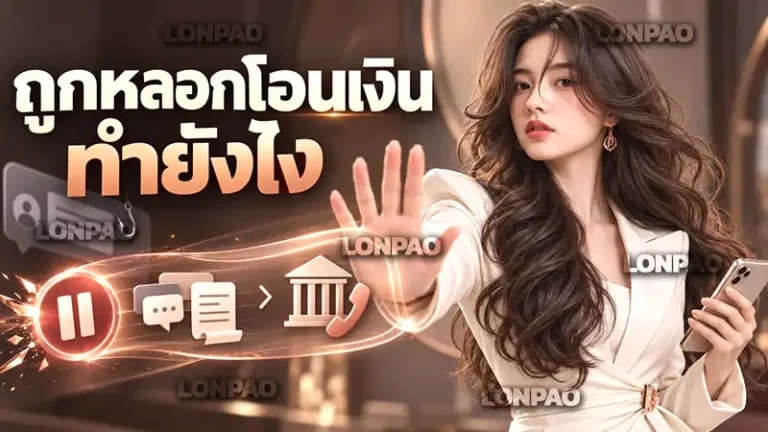 ถูกหลอกโอนเงินทำยังไง