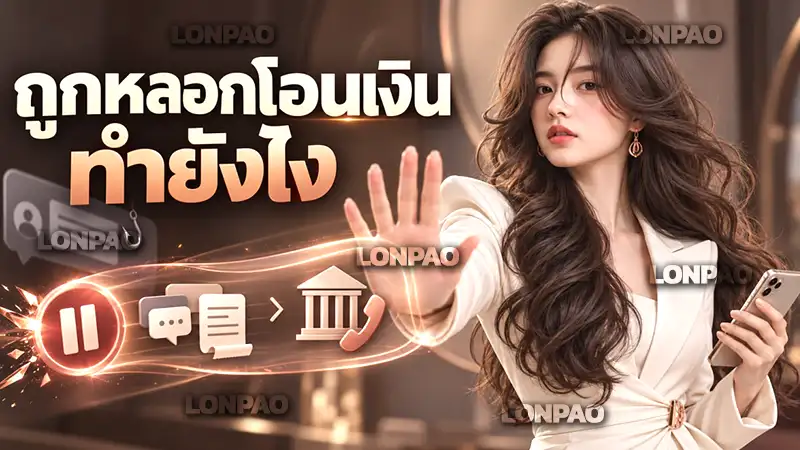 ถูกหลอกโอนเงินทำยังไง