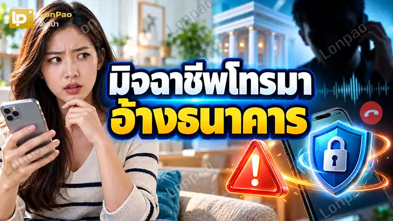 มิจฉาชีพโทรมาอ้างธนาคาร
