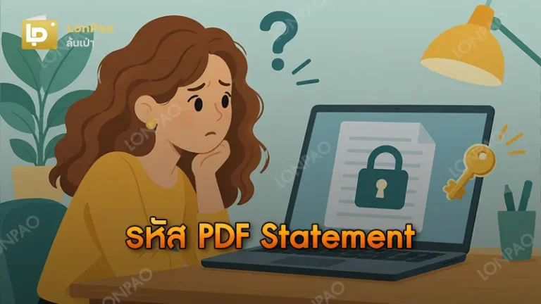 รหัส PDF Statement
