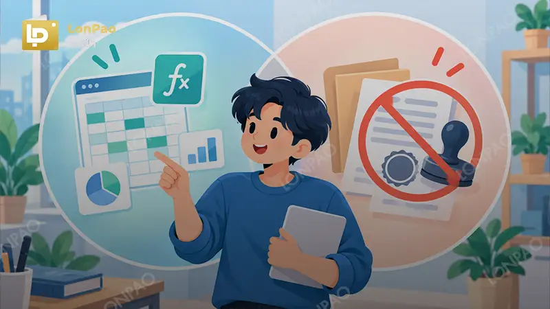 รับตรวจสูตร Excel