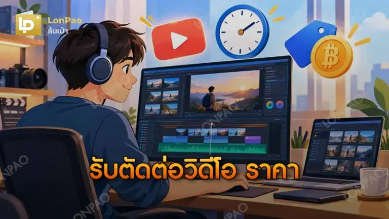 รับตัดต่อวิดีโอ ราคา