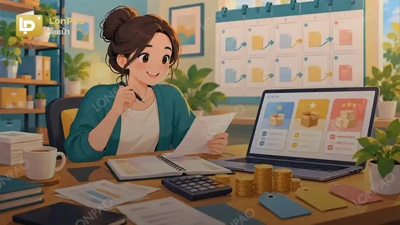 รับทำบัญชีรายรับรายจ่ายให้ร้านค้า