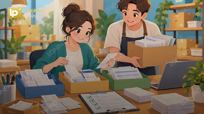 รับทำบัญชีรายรับรายจ่ายให้ร้านค้า