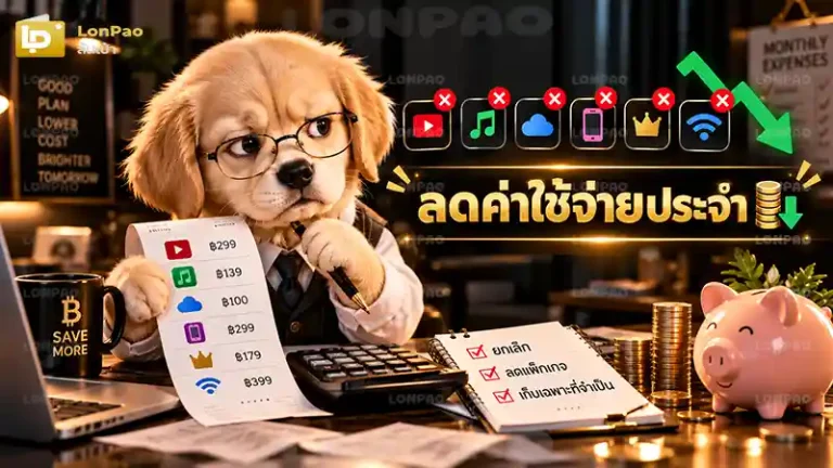 ลดค่าใช้จ่ายประจำ