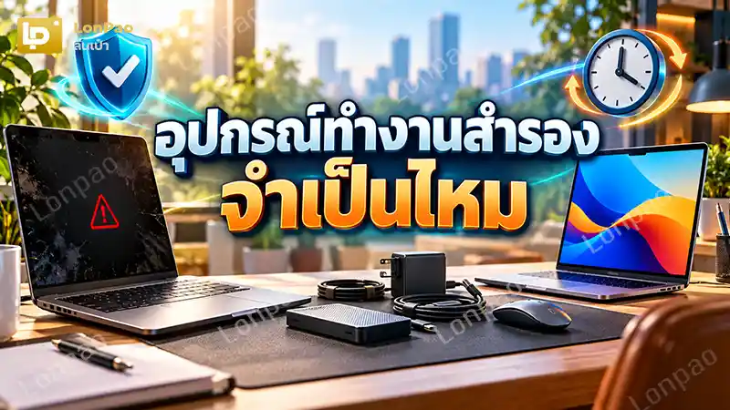 อุปกรณ์ทำงานสำรองจำเป็นไหม