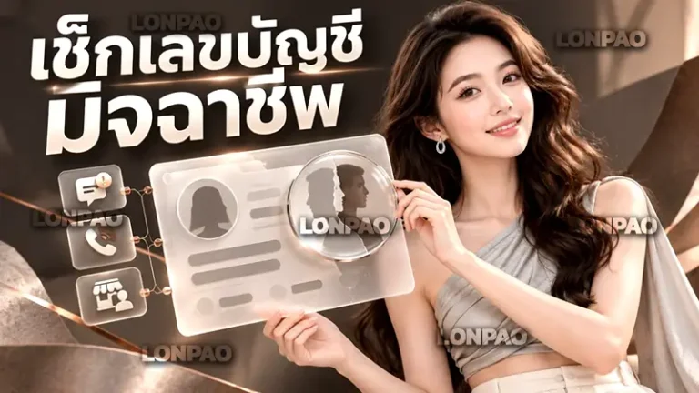 เช็กเลขบัญชีมิจฉาชีพ