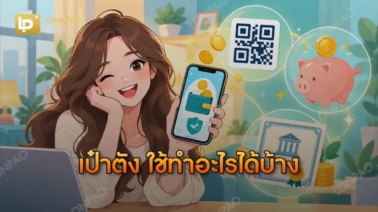 เป๋าตัง ใช้ทำอะไรได้บ้าง