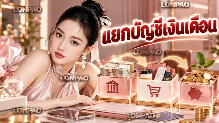 แยกบัญชีเงินเดือน